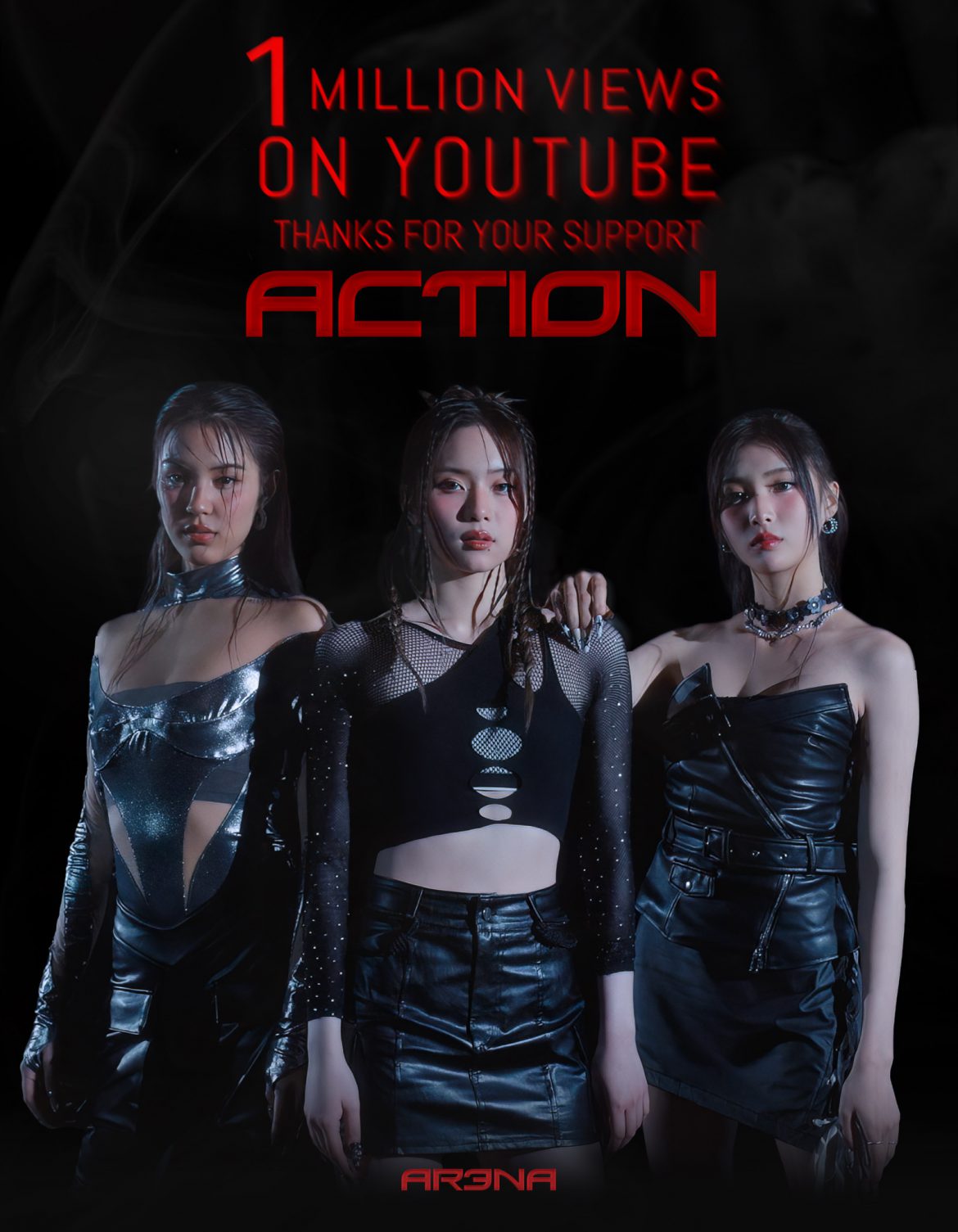 “AR3NA” ACTION ครั้งที่ล้าน! พร้อมประกาศ ACTION DANCE WORKSHOP ให้เรียนฟรี!!