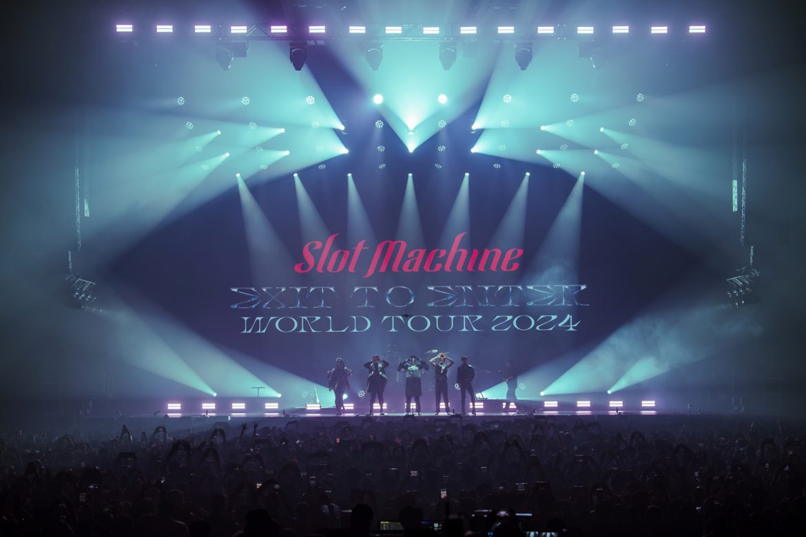 “Slot Machine” เสิร์ฟโชว์สุดมันส์ระดับอินเตอร์  ประเดิมโชว์แรก “EXIT TO ENTER WORLD TOUR 2024” ที่ยูโอบีไลฟ์  ก่อนบินลัดฟ้าโชว์แฟนเพลงทั่วโลก