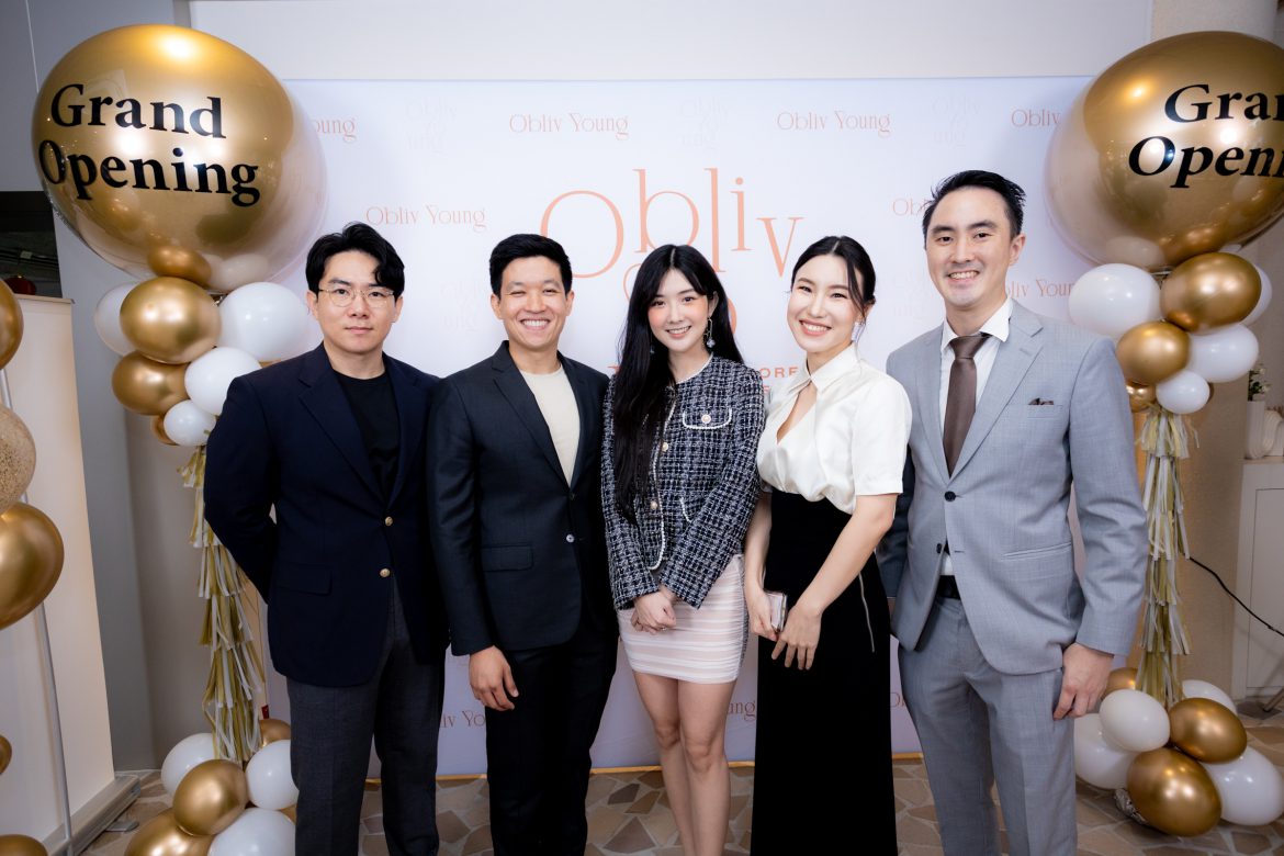 เบียร์ เดอะวอยซ์ พร้อมเหล่าอินฟู ร่วมงานเปิดคลินิกความงามและสุขภาพจากเกาหลีใต้ “Obliv Young Clinic” มอบประสบการณ์ความงามแบบธรรมชาติให้แด่คุณ