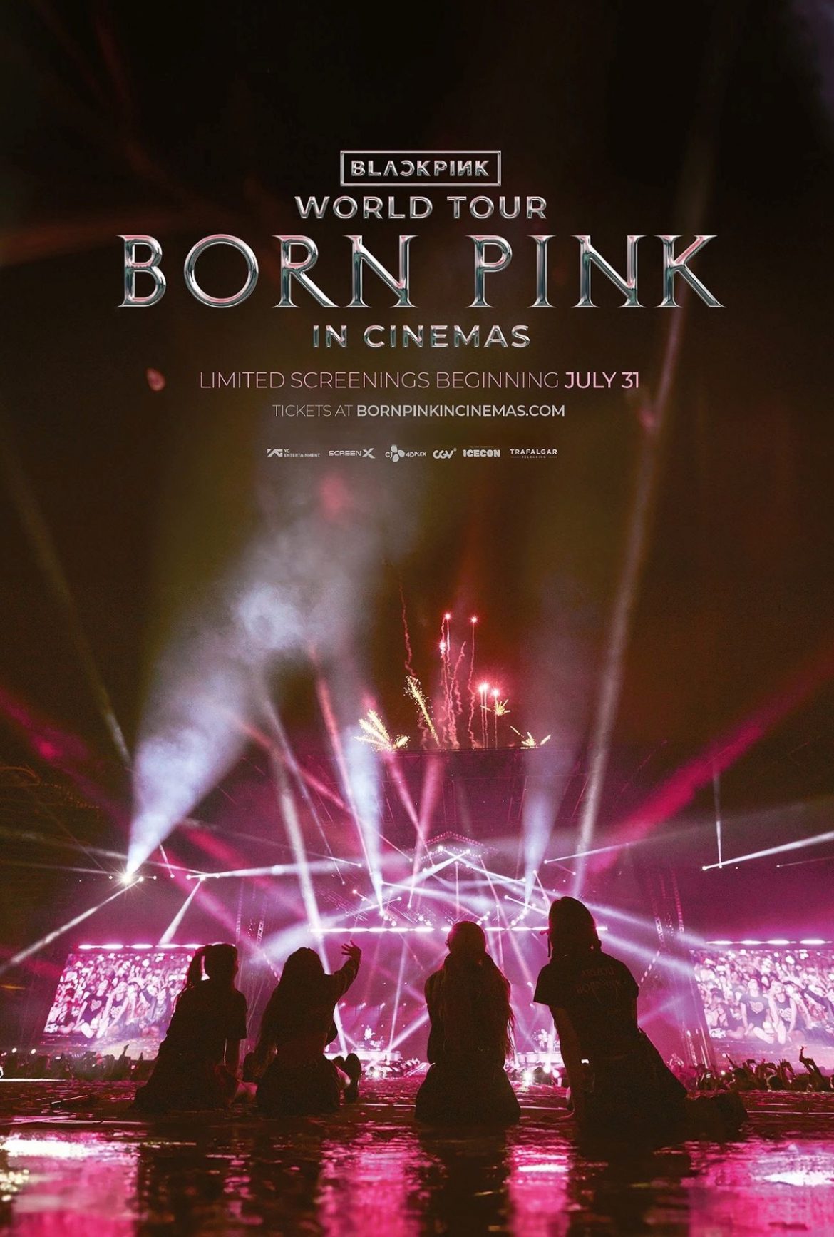 Blink ไทย เตรียมตัว!! เอส เอฟ ฉายภาพยนตร์คอนเสิร์ตฉลอง 8 ปี เดบิวต์ BLACKPINK กับ “BLACKPINK WORLD TOUR [BORN PINK] IN CINEMAS” ชวนเหมาโรงส่งเสียง BLACKPINK IN YOUR AREA!!!