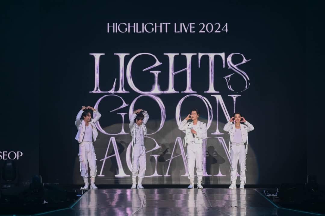 HIGHLIGHT ปลุกจิตวิญญาณความเป็น “บิวตี้ & ไลท์ไทย” ให้ลุกฮือ  ใน HIGHLIGHT LIVE 2024 [LIGHTS GO ON, AGAIN] IN BANGKOK  นี่แหละ! คอนเสิร์ตที่คุ้มค่าต่อการรอคอยมากที่สุด