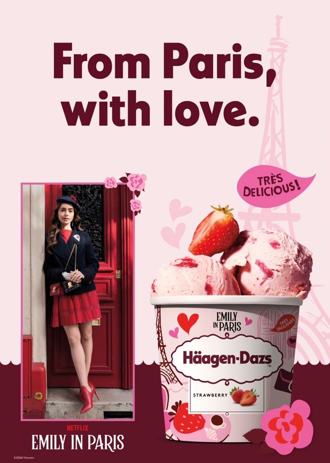 Häagen-Dazs เปิดตัวคอลเล็กชันไอศกรีมใหม่ Emily in Paris พร้อมให้แฟน ๆ ชาวไทย ลิ้มรสความอร่อยระดับพรีเมี่ยมสไตล์ปารีสแล้ววันนี้