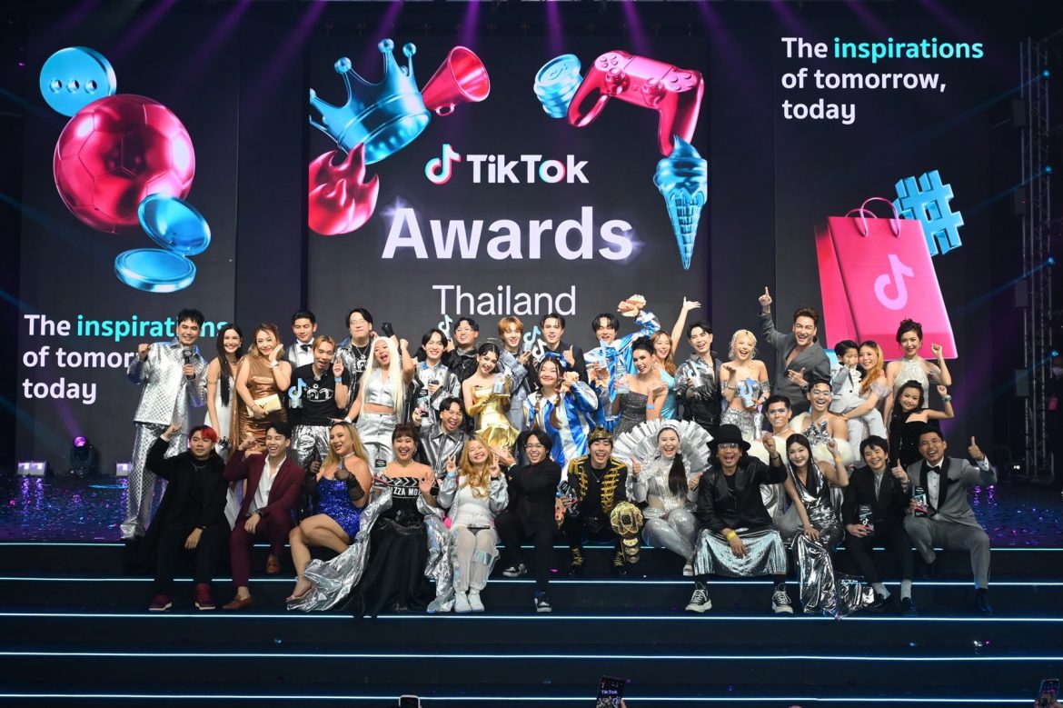 เผยแล้ว! ครีเอเตอร์ไทยตัวท็อปแห่งปี  ผู้ชนะรางวัล TikTok Awards Thailand 2024 14 รางวัลสำหรับผู้สร้างคอนเทนต์คุณภาพและปรากฏการณ์ที่สร้างอิทธิพลเชิงบวกต่อสังคม