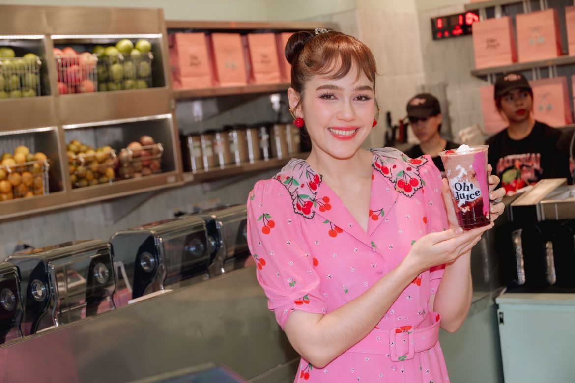 “Oh! Juice” คว้า “ชมพู่ อารยา” นั่งแท่น Brand Admirer พร้อมชูเมนูพิเศษ Material Girl Smoothie อร่อยง่ายได้สุขภาพ