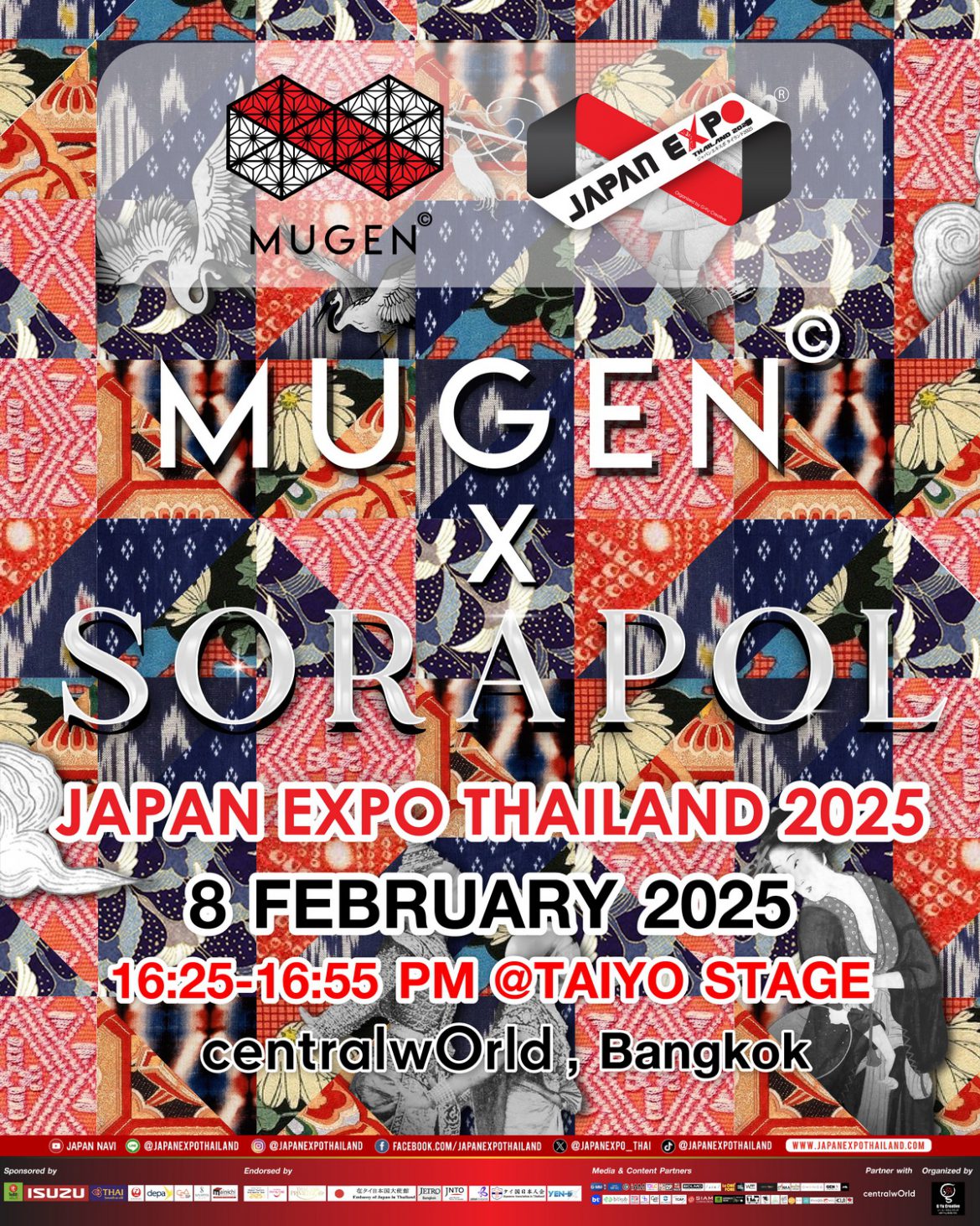 MUGEN STYLE COLLECTION x SORAPOL  แฟชั่นโชว์ฉลองครบรอบ10 ปี จี-ยู ครีเอทีฟ จัดใหญ่!!!  JAPAN EXPO THAILAND 2025 Celebrate 10th Anniversary 8 กุมภาฯ ที่เซ็นทรัลเวิลด์