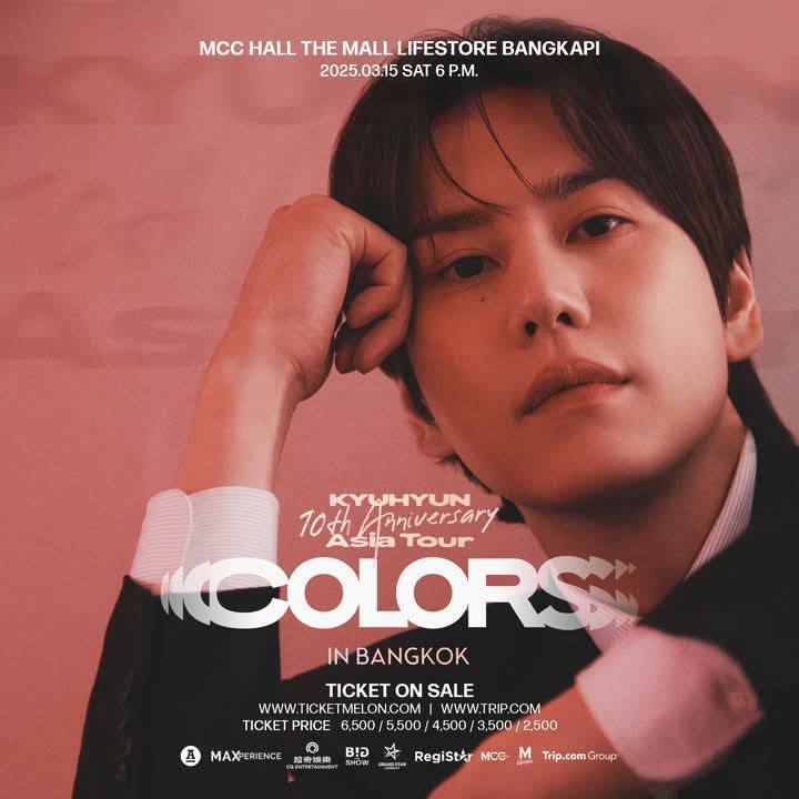 อีกไม่กี่วันเท่านั้น! ประเทศไทยจะมี คยูฮยอน ในงาน KYUHYUN 10th Anniversary Asia Tour ‘COLORS’ in BANGKOK